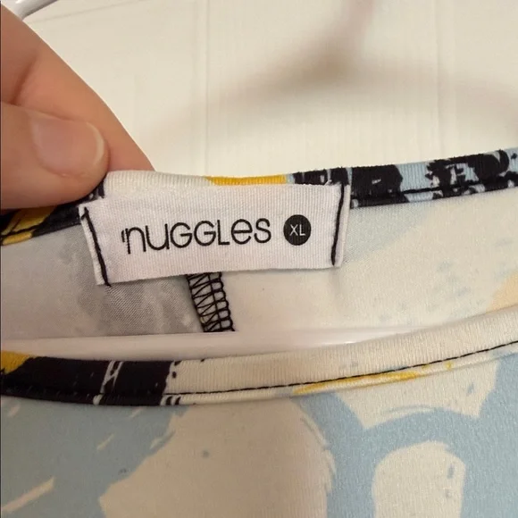 Stylish Polka Dot and Circle Patterned Blouse - Picture 2 of 6